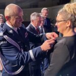 16.11.2022. Kielce. Wręczenie odznaczeń i wyróżnień dla zasłużonych cywilnych pracowników policji / Fot. Michał Kita - Radio Kielce