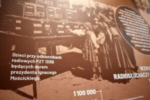 06.11.2022. Kielce. Wystawa „Na fali… Historia radia w II Rzeczypospolitej” / Fot Dariusz Skrzyniarz