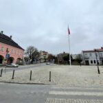 14.11.2022. Opatów. Rynek po rewitalizacji / Fot. Emilia Sitarska - Radio Kielce