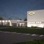 Wizualizacje budynku sportowo-dydaktycznego / źródło: Andrzej Kryj - Facebook