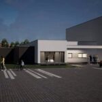 Wizualizacje budynku sportowo-dydaktycznego / źródło: Andrzej Kryj - Facebook