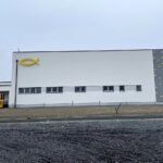 10.11.2022. Ostrowiec świętokrzyski. Budowa sali sportowej Katolickiego Zespołu Edukacyjnego / Fot. Emilia Sitarska - Radio Kielce