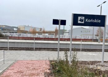 Końskie. Dworzec PKP / Fot. Magdalena Galas-Klusek - Radio Kielce