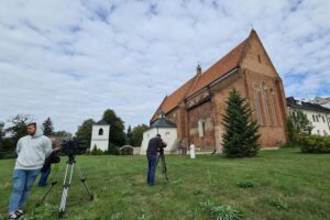 17.11.2022. Zawichost. Nagrywanie odcinka programu z cyklu „Klasztorne smaki” / Fot. Aneta Chwalba - TVP3 Katowice