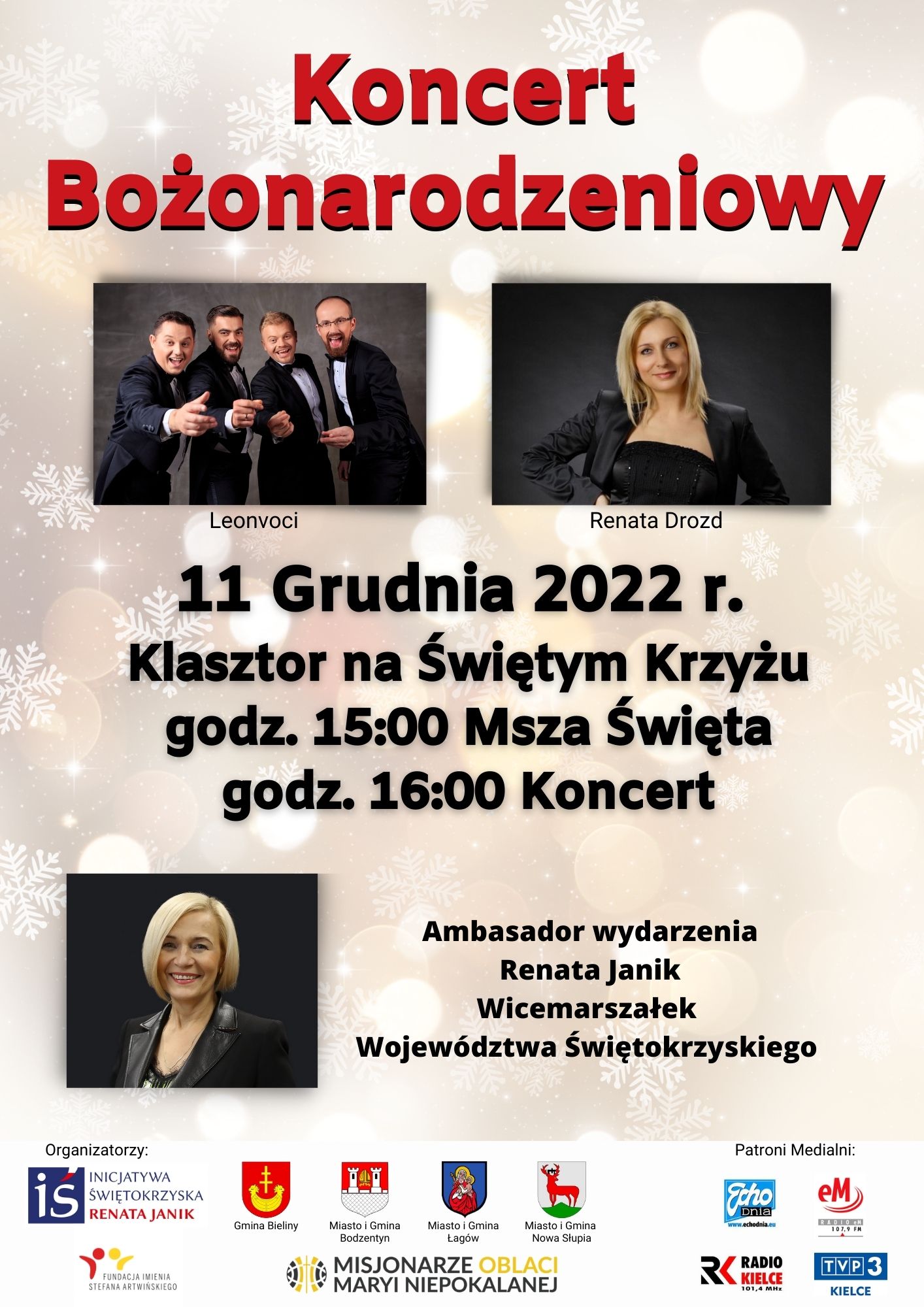 Koncert Bożonarodzeniowy - Radio Kielce