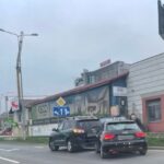 12.11.2022. Kielce. Ulica Gosiewskiego. Wypadek / Fot. Dionizy Krawczyński - Radio Kielce