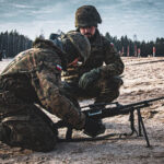 24.11.2022. Świętokrzyscy terytorialsi podczas ćwiczeń. / Fot. ŚBOT