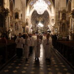 02.11.2022. Sandomierz. Msza w katedrze pod przewodnictwem bp Krzysztofa Nitkiewicza za zmarłych biskupów i księży. / Fot. ksiądz Grzegorz Słodkowski - rzecznik diecezji sandomierskiej