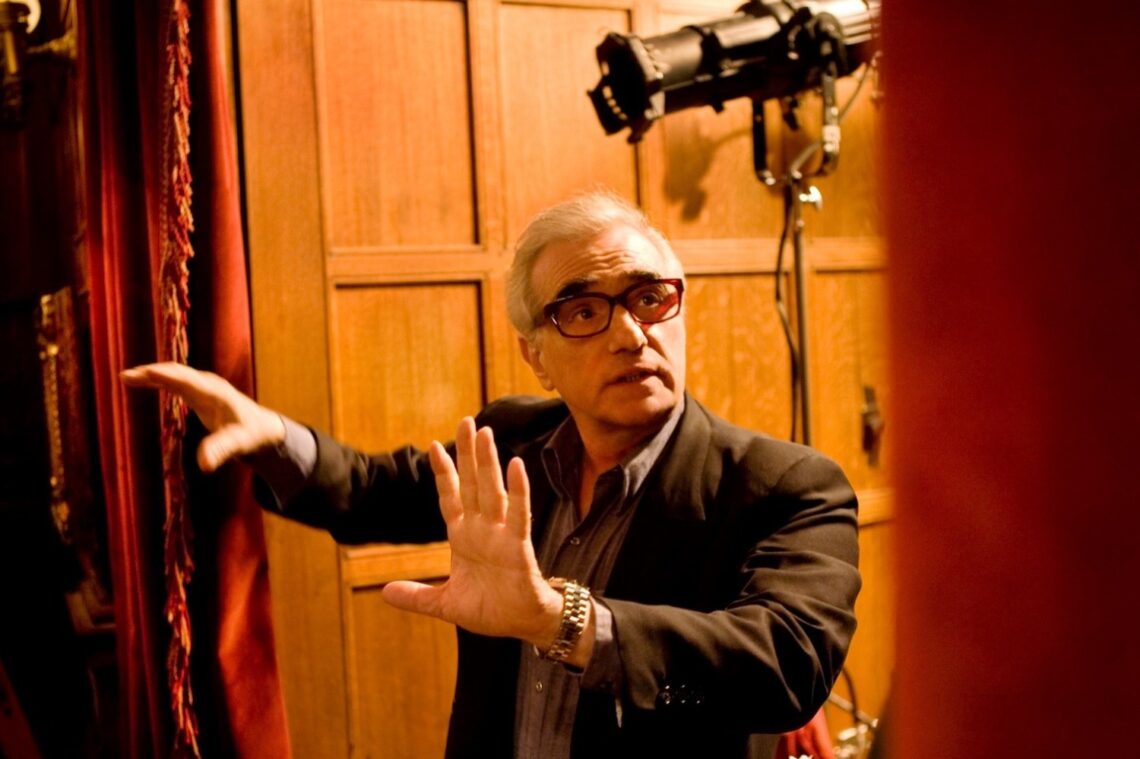 Martine Scorsese na planie filmu „Wyspa tajemnic” (2010) / źródło: materiały prasowe