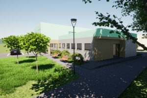 Wizualizacja nowego ośrodka zdrowia w Kijach / źródło: Urząd Gminy w Kijach