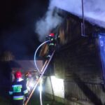 12.11.2022. Karczma Miłkowska. Śmiertelny pożar / Fot. Ratownictwo Powiatu Ostrowieckiego - Facebook