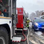 24.11.2022. Ruda Maleniecka. smiertelny pożar / Fot. OSP KSRG Ruda Maleniecka