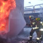 24.11.2022. Ruda Maleniecka. smiertelny pożar / Fot. OSP KSRG Ruda Maleniecka