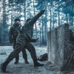 24.11.2022. Świętokrzyscy terytorialsi podczas ćwiczeń. / Fot. ŚBOT