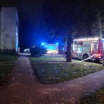 29.11.2022. Morawica. Pożar w Świętokrzyskim Centrum Psychiatrii w Morawicy / źródło: PSP Kielce