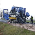 15.11.2022. Przełom. Wypadek / Fot. Jarosław Kubalski - Radio Kielce