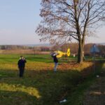 15.11.2022. Przełom. Wypadek / Fot. KMP Kielce