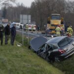 15.11.2022. Przełom. Wypadek / Fot. Jarosław Kubalski - Radio Kielce