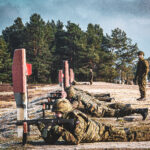 24.11.2022. Świętokrzyscy terytorialsi podczas ćwiczeń. / Fot. ŚBOT