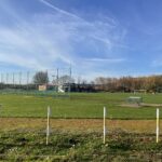 04.11.2022. Klimontów. Stadion - budowa bieżni / Fot. Grażyna Szlęzak - Radio Kielce