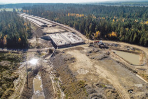 Budowa drogi krajowej nr 47 Rdzawka – Nowy Targ / źródło: GDDKiA