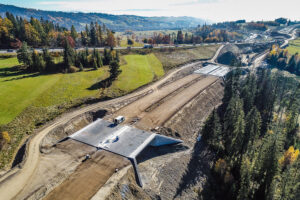 Budowa drogi krajowej nr 47 Rdzawka – Nowy Targ / źródło: GDDKiA