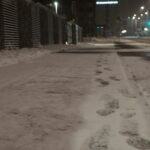 24.11.2022. Kielce. Atak zimy / Fot. Sebastian Kalwat - Radio Kielce