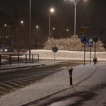 24.11.2022. Kielce. Atak zimy / Fot. Sebastian Kalwat - Radio Kielce