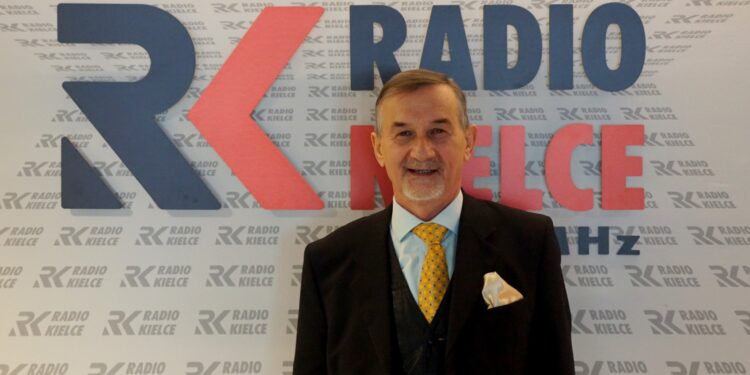 27.11.2022. Radio Kielce. Polonijne Radio Kielce. Na zdjęciu: Karol Piwko / Fot. Piotr Kwaśniewski - Radio Kielce