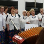 12.11.2022. Studio GRAM Polskiego Radia Kielce. Zespół ludowy „Sami swoi”. / Fot. Dionizy Krawczyński - Radio Kielce