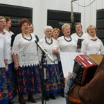 12.11.2022. Studio GRAM Polskiego Radia Kielce. Zespół ludowy „Sami swoi”. / Fot. Dionizy Krawczyński - Radio Kielce