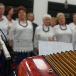 12.11.2022. Studio GRAM Polskiego Radia Kielce. Zespół ludowy „Sami swoi”. / Fot. Dionizy Krawczyński - Radio Kielce