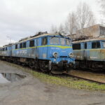 Car, cesarz, król i papież na peronie w Bzinie - Radio Kielce 17.11.2022. Skarżysko-Kamienna. PKP Cargo. Zakład Przewozów Towarowych / Fot. Wiktor Taszłow – Radio Kielce