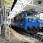 Car, cesarz, król i papież na peronie w Bzinie - Radio Kielce 17.11.2022. Skarżysko-Kamienna. PKP Cargo. Zakład Przewozów Towarowych / Fot. Wiktor Taszłow – Radio Kielce