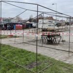 Mieszkańcy Końskich chcą zmian na placu targowym - Radio Kielce 28.11.2022. Końskie. Plac targowy / Fot. Magdalena Galas-Klusek - Radio Kielce