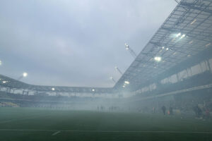 12.11.2022. Kielce. Mecz 17. kolejki PKO BP Ekstraklasy Korona Kielce - Widzew Łódź. / Fot. Jarosław Kubalski - Radio Kielce