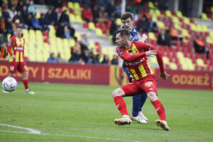 12.11.2022. Kielce. Mecz 17. kolejki PKO BP Ekstraklasy Korona Kielce - Widzew Łódź. / Fot. Jarosław Kubalski - Radio Kielce