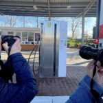 04.11.2022 Kielce. MPK. Otwarcie stacji napełniania sprężonym gazem ziemnym (CNG) / Fot. Jarosław Kubalski - Radio Kielce