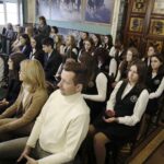 17.11.2022. Kielce. X Ogólnopolskie Dyktando Niepodległościowe „Po polsku o historii”. / Fot. Jarosław Kubalski - Radio Kielce