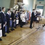 17.11.2022. Kielce. X Ogólnopolskie Dyktando Niepodległościowe „Po polsku o historii”. / Fot. Jarosław Kubalski - Radio Kielce