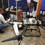 Drony rozwijają się szybciej, niż telefony komórkowe - Radio Kielce 24.11.2022. Targi Kielce. International Drone Event - Świat Pomiarów / Fot. Jarosław Kubalski - Radio Kielce