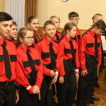 08.11.2022. Wiślica. Uroczyste przekazanie promes dla młodzieżowych drużyn pożarniczych. / Fot. Marta Gajda-Kruk - Radio Kielce