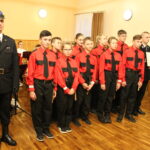 08.11.2022. Wiślica. Uroczyste przekazanie promes dla młodzieżowych drużyn pożarniczych. / Fot. Marta Gajda-Kruk - Radio Kielce