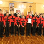 08.11.2022. Wiślica. Uroczyste przekazanie promes dla młodzieżowych drużyn pożarniczych. / Fot. Marta Gajda-Kruk - Radio Kielce