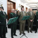 Pińczów. Wręczenie certyfikatów potwierdzających wpis polskiego sokolnictwa na światową Listę reprezentatywną niematerialnego dziedzictwa kulturowego ludzkości UNESCO / Fot. Marta Gajda-Kruk – Radio Kielce