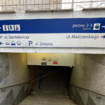 03.11.2022. Kielce. Zamknięty tunel pod dworcem kolejowym / Fot. Wiktor Taszłow - Radio Kielce