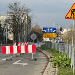 09.11.2022. Kielce. Aleja Tysiąclecia Państwa Polskiego. Budowa Inteligentnego Systemu Transportowego / Fot. Wiktor Taszłow – Radio Kielce