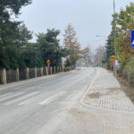 15.11.2022. Remont części ulicy Chorzowskiej. / Fot. Wiktor Taszłow - Radio Kielce.