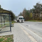 15.11.2022. Remont części ulicy Chorzowskiej. / Fot. Wiktor Taszłow - Radio Kielce.