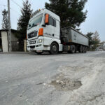 15.11.2022. Remont części ulicy Chorzowskiej. / Fot. Wiktor Taszłow - Radio Kielce.